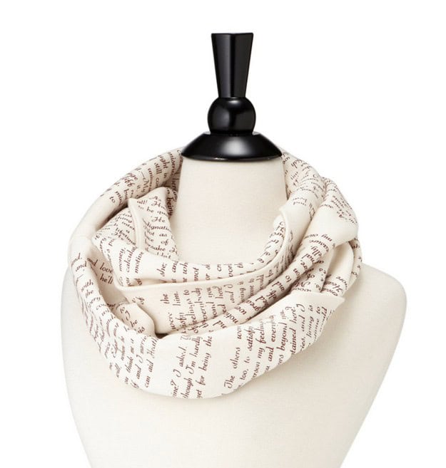 Fashionable Literary Scarf