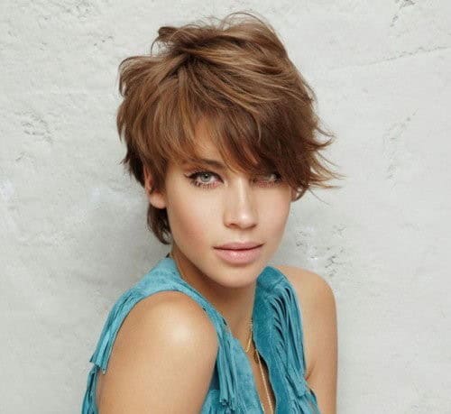 Short-n-wavy wispy cut