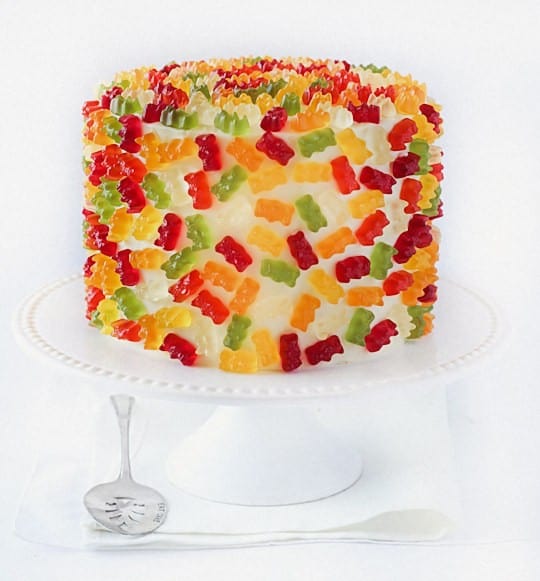 Lovely Layer Cake with Gummy Bears