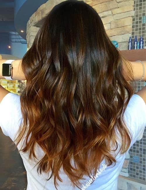 Lovely Light Brown Balayage