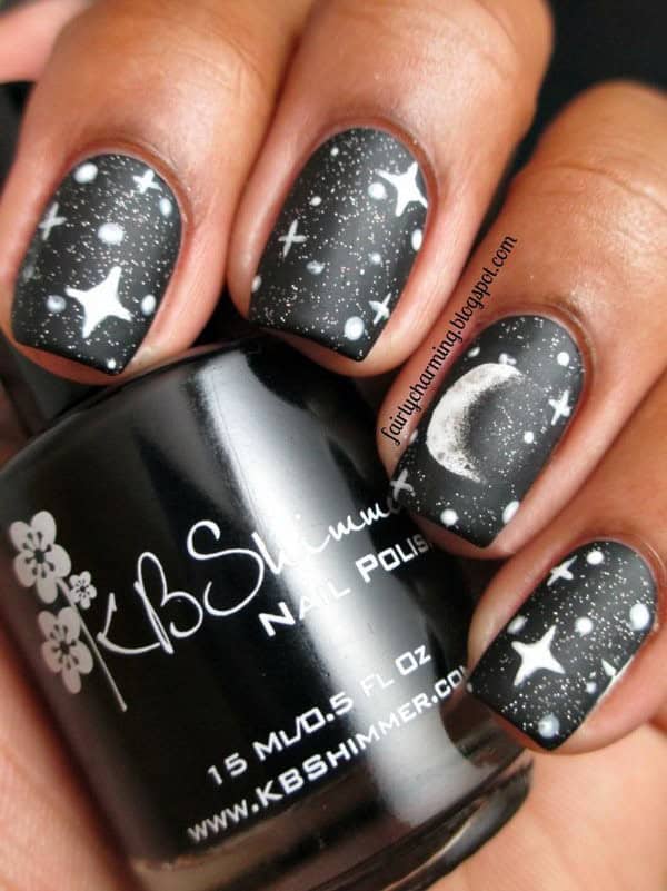 Fashionable Star Nail Art