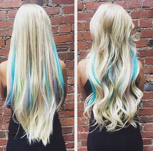 Bold Blue Highlights