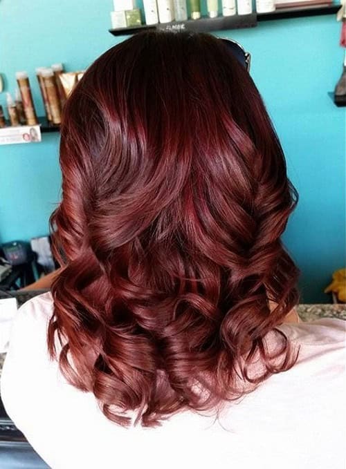 Bouncy Red Curls