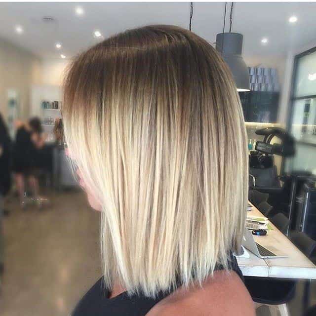 Red to Blonde Balayage Look