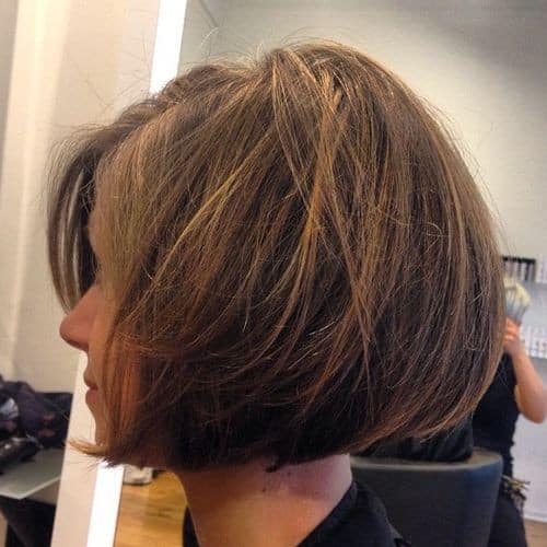 Texturized Messy Bob