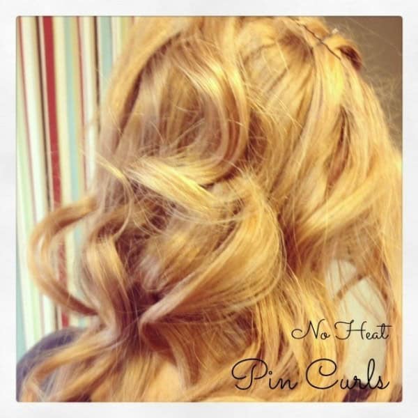 Lovely Pin Curls Tutorial