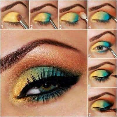 NO7. Beautiful Colorful Eye Makeup