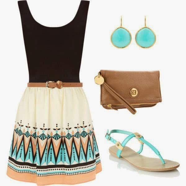 Boho Chic Summer Outfit