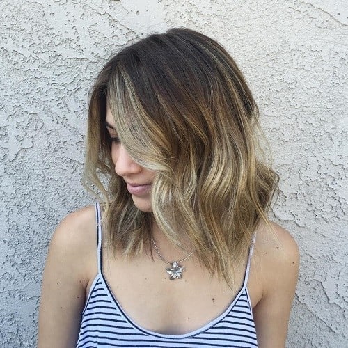 Blonde Balayage Waves