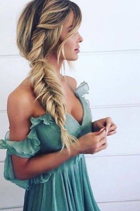 Stunning Fishtail Braided Hairstyle