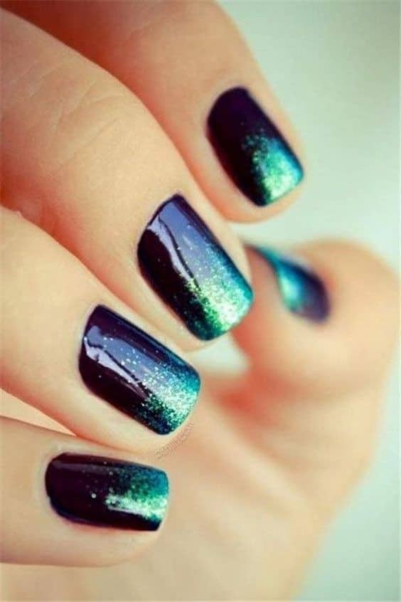 Amazing Shimmer Nail Design