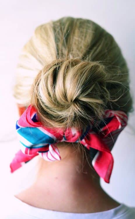 Knot and a scarf