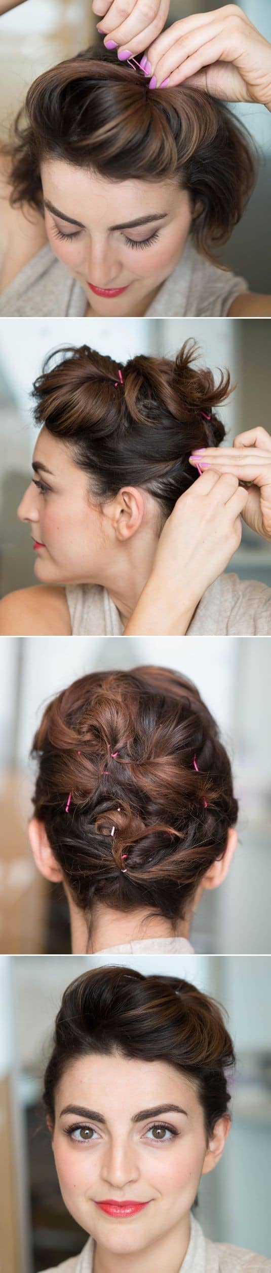 Bobby pin twists