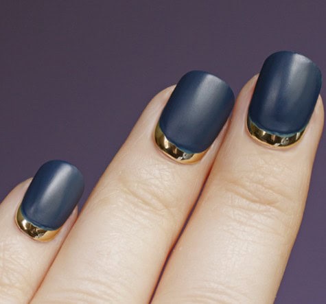 Matte nail finish