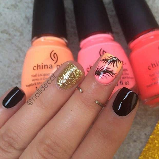 Stylish Summer Nail Design