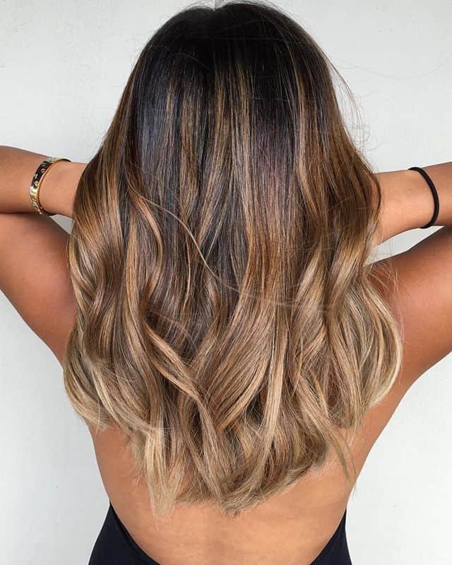 Wonderful Light Curly Balayage