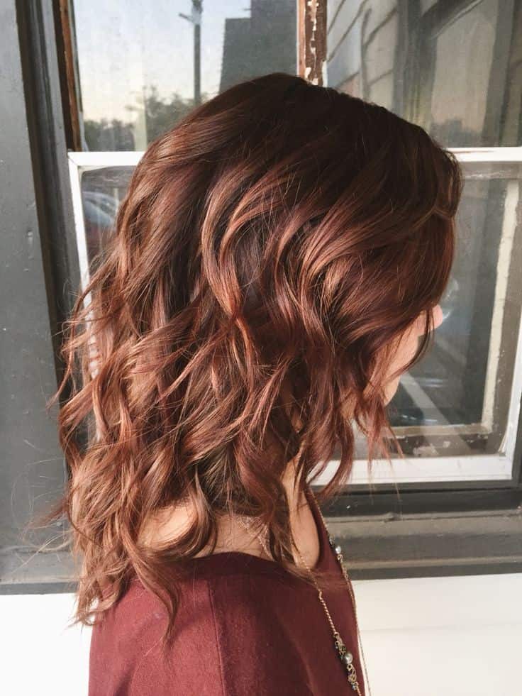 Effortless Auburn Hair