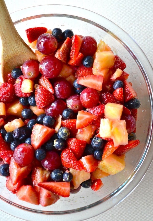 Vanilla Fruit Salad