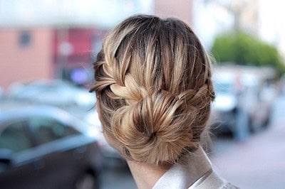 Double Braid Bun