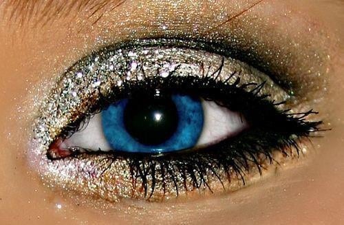 Glitter eyeshadow