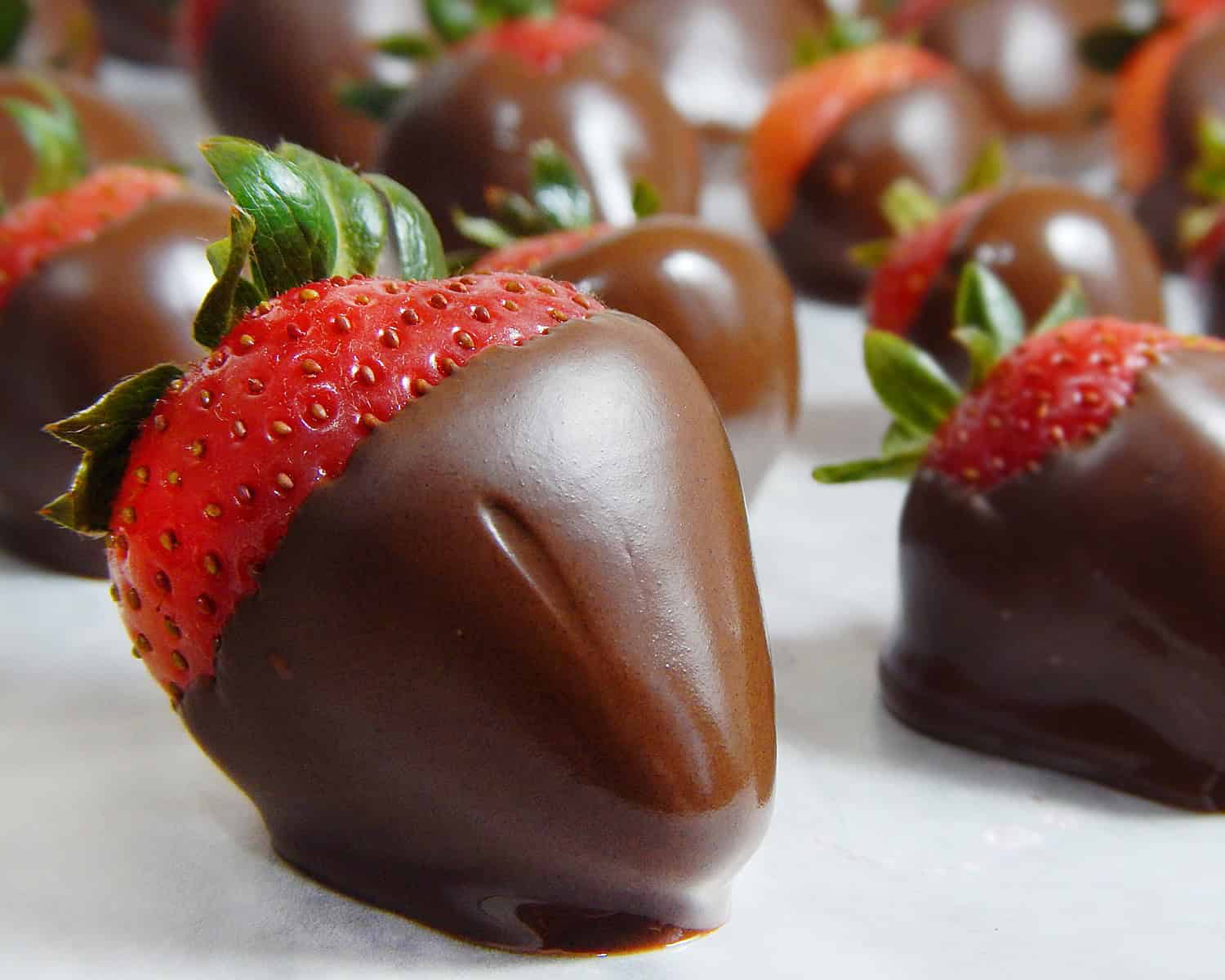 Serve up some chocolate-covered strawberries