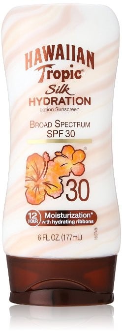 Hawaiian Tropic Sunscreen Silk Hydration Moisturizing Broad Spectrum Sun Care Sunscreen Lotion