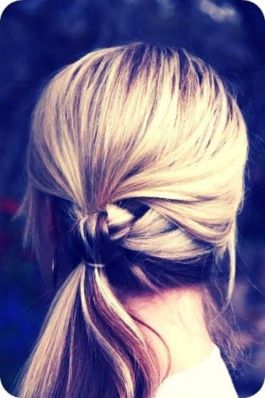 Chic Knotted Ponytail