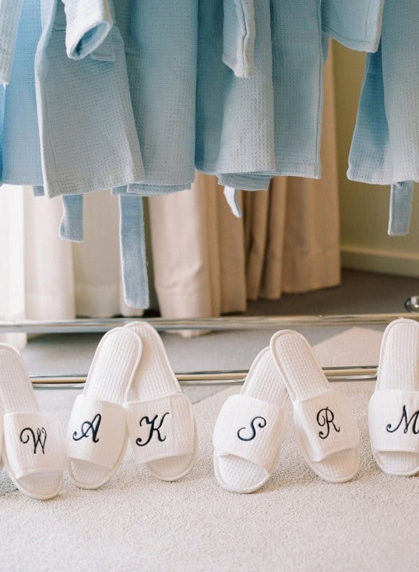 Monogram slippers