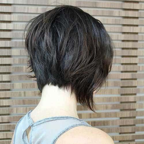 Textured Black Bob