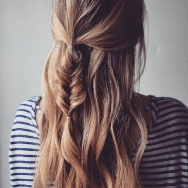 Casual-chic Fishtail Hairstyle