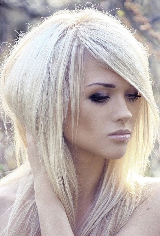 Platinum blonde