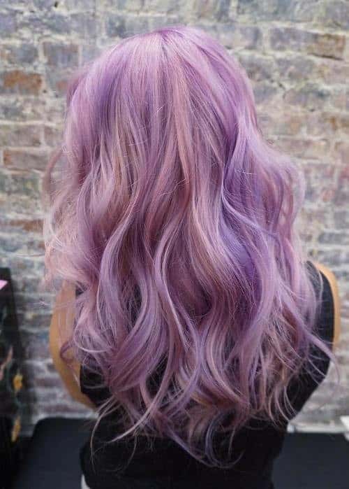 Pink and Purple Pastel Beach Waves