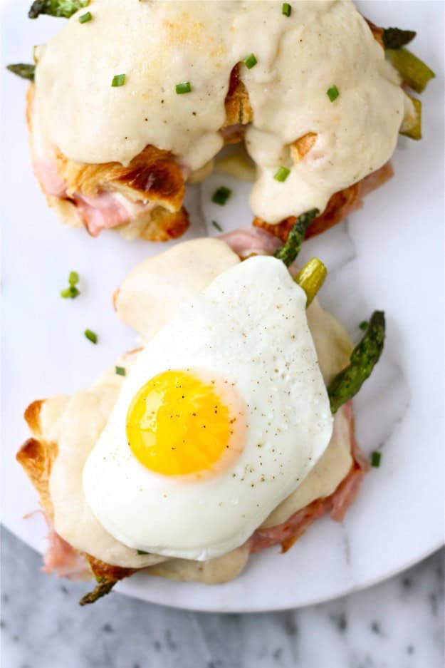 Croque Madame with An Egg