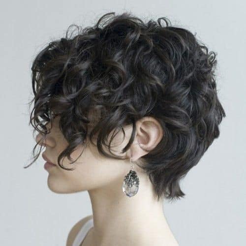 Short and curly shag