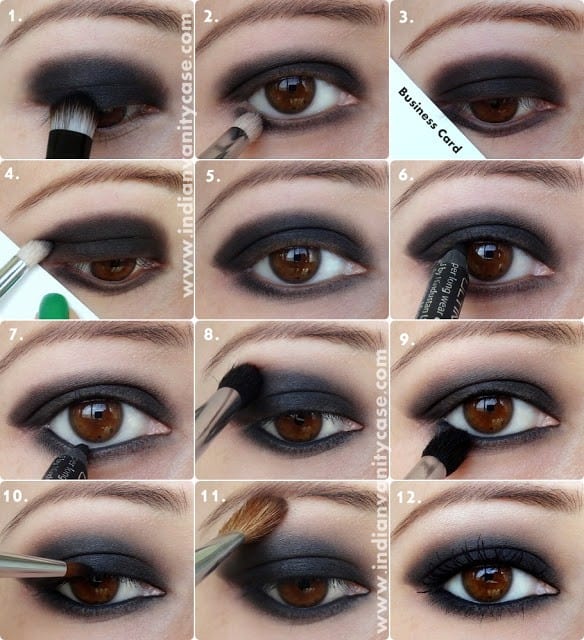 Easy Smokey Eye Makeup Tutorial: Soft Neutral Smokey Eye with Thick Eyeliner