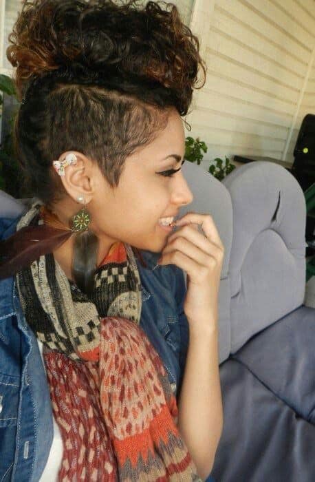 Updo Mohawk