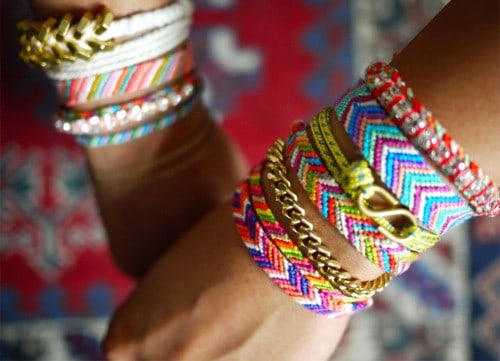 Make a friendship bracelet.