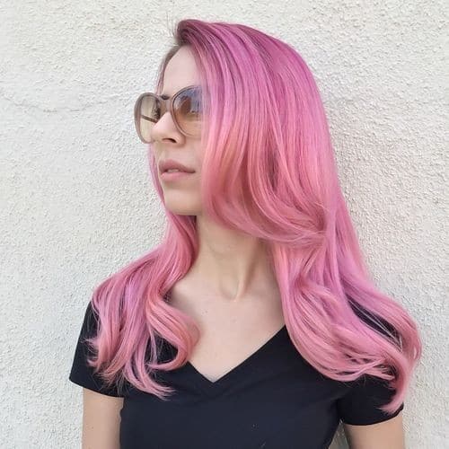 Dark to Light Pink Ombre