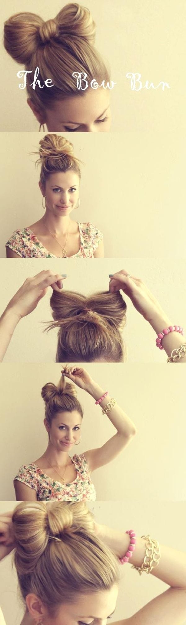 The Bow Bun Hairstyle