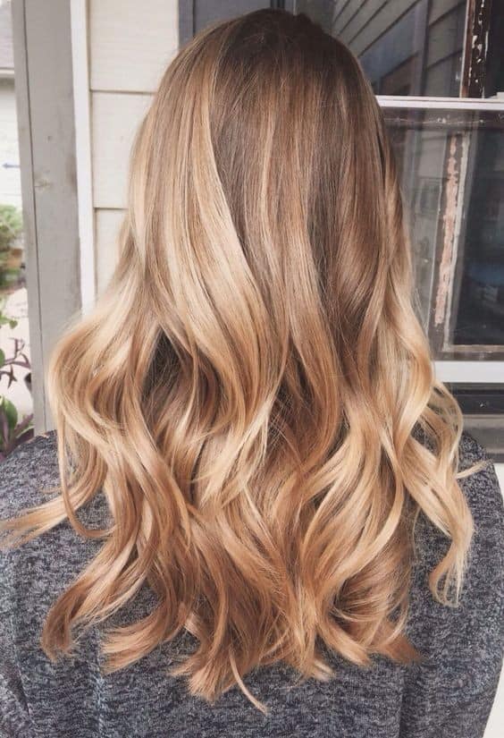 Caramel Ombre Waves