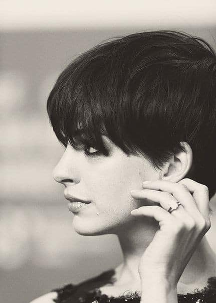 Fashionable Black Short Haircut