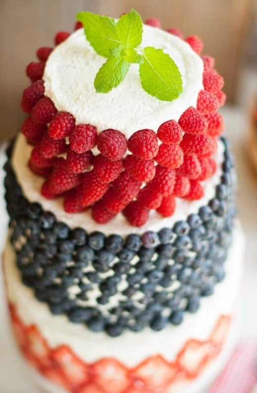 Fresh Fruit Cake