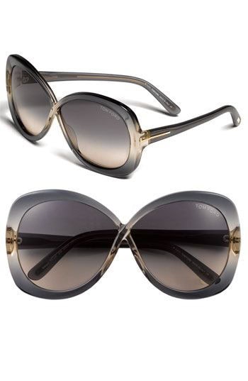 Stormy weather oversized sunglasses