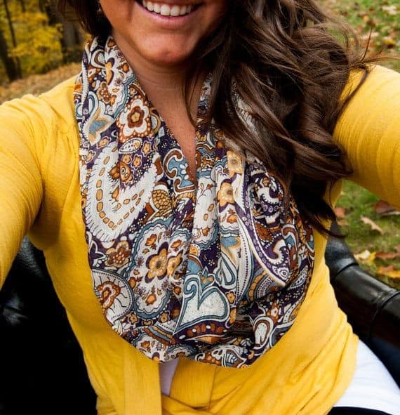 Paisley scarf