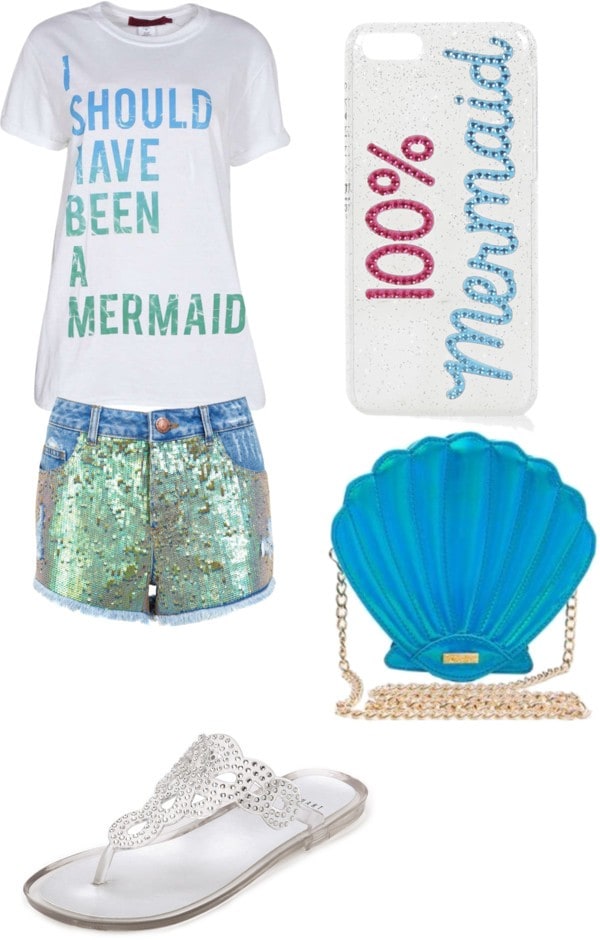 Simple Yet Stylish Mermaid Outfit