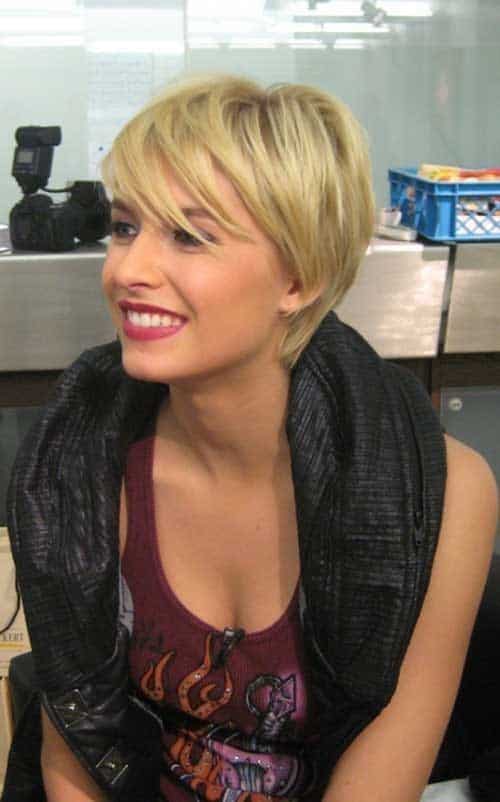 Short Straight Haircut for Women