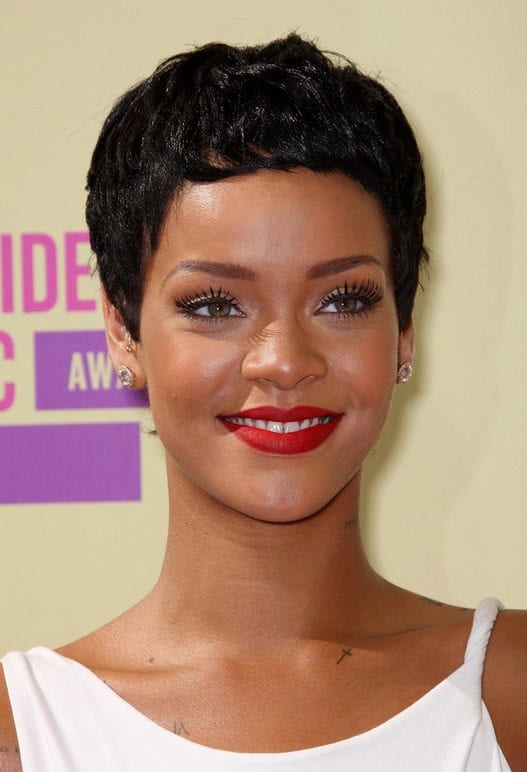 Rihanna Short Boycut – short boyish haircut for women