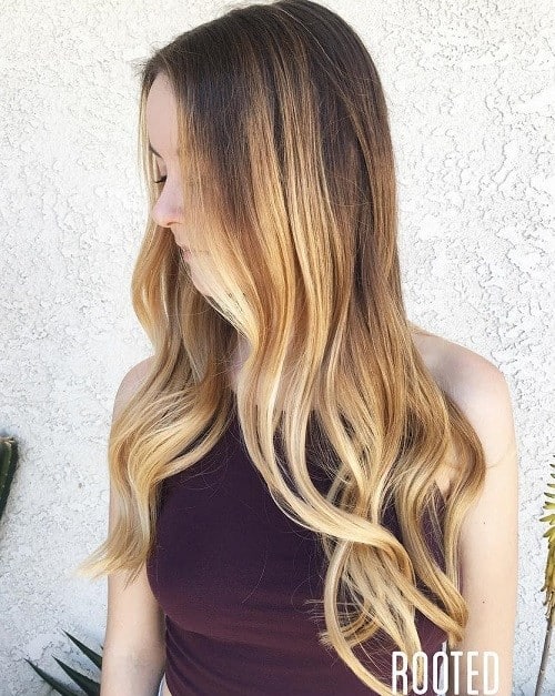 Long Locks with Beach Style Curls