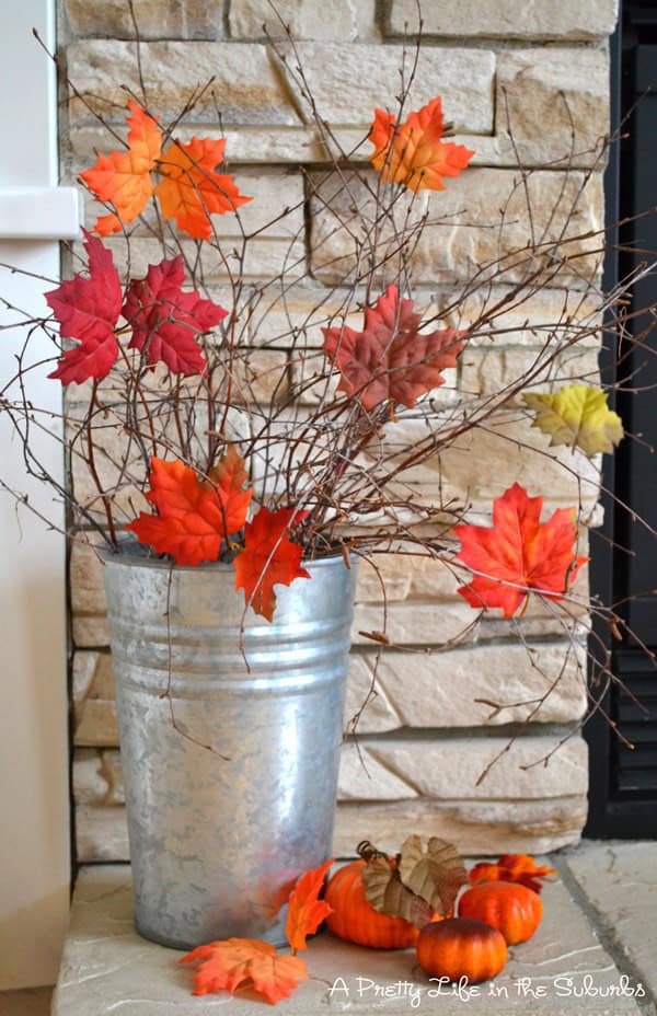 Simple Porch Decorating Idea