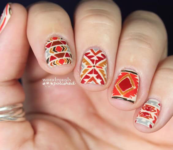 Fashionable Thanksgiving Nails